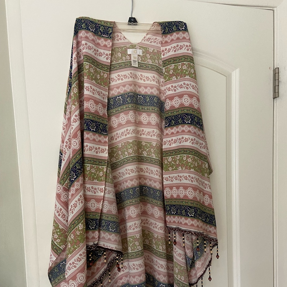Multi colored shawl